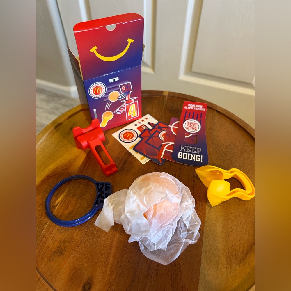 All American Games McDonalds Happy Meal Toy